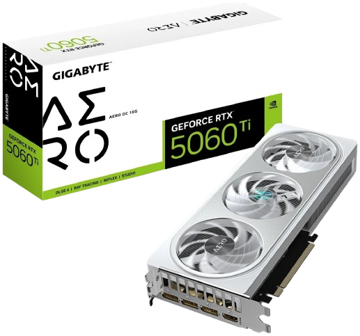 Gigabyte GeForce RTX 5060 Ti AERO OC 16GB DLSS 4